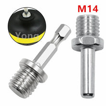 Load image into Gallery viewer, M14 Electric Drill Angle Grinder Connecting Rod Screw 14mm Thread adapter Hexagon rod Conversion Bar Chuck Connector Tool 1PC
