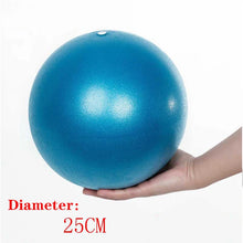 Load image into Gallery viewer, 25cm Pilates Ball Explosion-proof Yoga Core Ball Indoor Balance Exercise Gym Ball for Fitness Pilates Equipment
