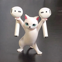 Load image into Gallery viewer, Kawaii Cats Pen Holder Funny Cat Doll Ornaments Plastic Crafts Earphone Support For Room Office Desk Home Decoration Accessories
