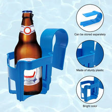 Load image into Gallery viewer, 1/4pcs Swimming Pool Water Cup Hanger Car Water Cup Drink Holder for Above Swimming Pool Side Drinks Beer Storage Shelf Tool
