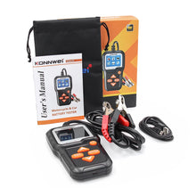 Load image into Gallery viewer, KONNWEI KW650 Car Battery Tester KW218 6V 12V Motorcycle Auto Analyzer 100-2000CCA Car Moto Cranking Charging Test Tool PK KW510
