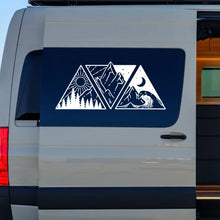 Load image into Gallery viewer, Car Styling Ocean Mountain Decals, Camper Van Motorhome SUV Decor Vinyl Stickers Accessories Tunning Auto Parts
