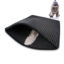 Load image into Gallery viewer, Double Layer EVA Cat Litter Pad Waterproof Non-slip Sand Basin Filter Kitten Dog Washable Mattress Floor Mat Pet Clean Supplies
