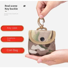 Load image into Gallery viewer, Waterproof Camping EDC Pouch Tactical Key Change Purse Wallet Travel Kit Coin Purse Outdoor Hunting Camouflage Waist Bag
