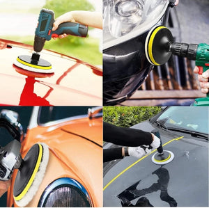 3 4 5 inch Wool Polishing Disc Car Waxing Polishing Buffing Car Paint Care Polisher Pads Auto Washing Accessories