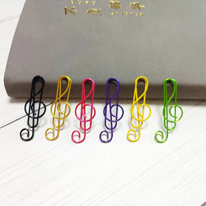 20PCS/Set New Creative Cute Note Metal Memo Paper Clips Set Index Bookmark For Books Office School Stationery Supplies 6 Colors