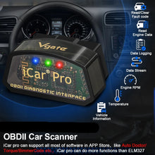 Load image into Gallery viewer, Vgate iCar Pro elm327 V2.3 OBD 2 OBD2 Car Auto diagnostic Scanner WIFI Bluetooth 4.0 for IOS Scan Tool ODB2 PK ELM 327 V1 5
