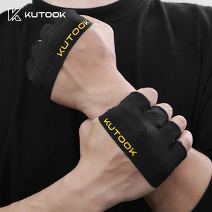 JUAN - LOGO Sport Fitness Gloves for Training Weightlifting Workout Partial Durable Gloves with Cushion for Exercise Gym Accessories