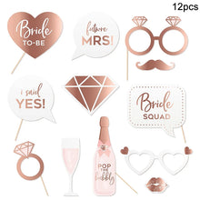 Load image into Gallery viewer, 1Set Bachelorette Party Team Bride Plastic Drinking Cups Bridal Shower Gift Bride to be Hen Party Supplies Wedding Decorations
