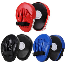 Load image into Gallery viewer, 1pcs Curved Boxing Hand Target PU Leather 5-Finger Hand Target Breathable Curved Punching Mitts for Martial Arts Training
