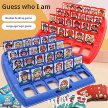 Load image into Gallery viewer, Guess Who I Am Board Game Parent-child Interaction Toy Logical Reasoning CHILDREN&#39;S Puzzle Guess Me You My Character Chessboard
