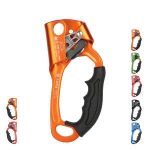 Outdoor Rock Climbing SRT Hand Ascender Device Mountaineer Handle Ascender Left Hand Right Hand Climbing EquipmentRope Tools