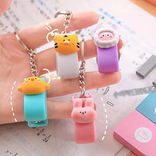 Load image into Gallery viewer, Cute Mini Animal Stapler Creative Portable Book Binding Machines Keychains School Supplies Office Accessories Stationery Gifts
