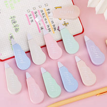 Load image into Gallery viewer, 1 Set/6 Piece Cute Kawaii Macaron Correction Tape Altered Tools School Office Corrector Stationery Kids Sweet Novelty Supplies
