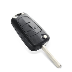 KEYYOU 1PCS HU43/ HU100 2/3 BTN Folding Car Key For Opel Vauxhall Astra H Corsa D Vectra C Zafira Astra Vectra Signum