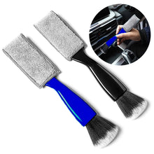 Load image into Gallery viewer, Car Cleaning Tools Air Conditioning Air Outlet Cleaning Dust Removal Soft Brush Multifunctional Auto Interior Cleaning Tool 1Pc
