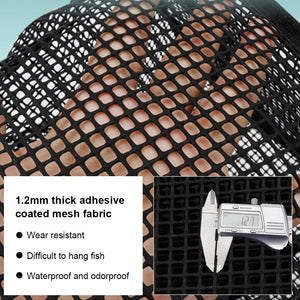 Fish Guard Net 22L Live Fish Barreled Fishing Box Quick Drying Multifunction Bucket Outdoor Fishing Tackle Gear