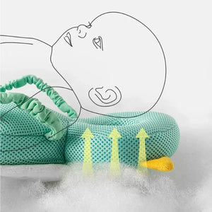 Newborn Headrest Security Pillows Backpack Toddler Baby Head Fall Protection Pad Cushion Cartoon Soft Security Pillows Backpack