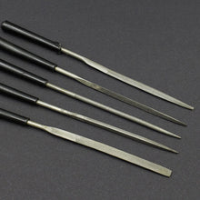 Load image into Gallery viewer, Needle Files Set, 5PCS/10PCS, 3x140mm, for Jewelers, Diamond Carving, Metal, Glass and Stone Crafts, Hand Tool
