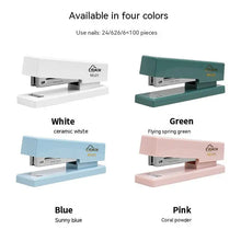 Load image into Gallery viewer, Desk Binding Paper Stapler, Book Binder, Durable, Colors, Stationery, Office Accessories, Fashion,Office &amp; School Supplies
