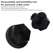 Load image into Gallery viewer, Bicycle Crank Installation Remove Tool For Shimano Prowheel Bike Crank Cap Tensioning Installation Tool Adjustment Crank Wrench
