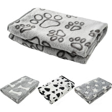 Load image into Gallery viewer, Soft Cozy Dog Bed Mat For Small Large Dogs Bone Star Avocado Print Warm Mattress Pet Cat Sleeping Blanket Puppy Travel Supplies
