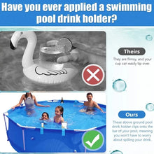 Load image into Gallery viewer, 1/4pcs Swimming Pool Water Cup Hanger Car Water Cup Drink Holder for Above Swimming Pool Side Drinks Beer Storage Shelf Tool
