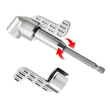 Load image into Gallery viewer, 105 Degree Handle Turning Screwdriver Joint Sleeve Multifunctional Corner Tool Screwdriver Head Turning Universal Joint
