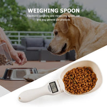 Load image into Gallery viewer, Pet Food Measuring Spoon Scale, Kitchen Digital Food Measuring Spoon, Suitable for Cat and Dog Food Measuring Spoon
