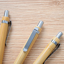 Load image into Gallery viewer, 10PCS Bamboo Ballpoint Pen Stationery Party Pens Office School Supplies Business Gifts
