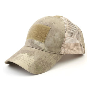 Outdoor Multicam Camouflage Adjustable Cap Mesh Tactical Airsoft Fishing Hunting Hiking Basketball Snapback Hat