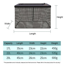 Load image into Gallery viewer, Fish Guard Net 22L Live Fish Barreled Fishing Box Quick Drying Multifunction Bucket Outdoor Fishing Tackle Gear
