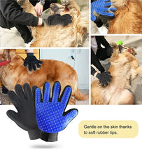 Load image into Gallery viewer, Rubber Pet Bath Brush Protection Silicone Cat Comb Glove Massage Grooming Dogs Cats supplies
