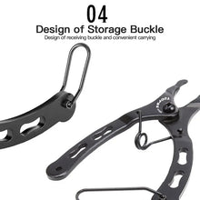 Load image into Gallery viewer, Mini Mountain Bike Chain Quick Link Tool Chain Clamp Repair Tools Pliers Bike Quick Removal Install Plier Bicycle Accessory
