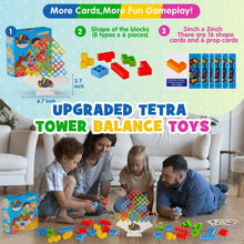 Load image into Gallery viewer, 32PCS Tetra Tower Fun Balance Stacking Building Blocks Board Game for Kids Adults Friends Team Dorm Family Game Night and Partie
