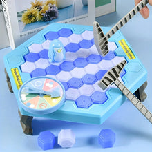 Load image into Gallery viewer, Save Penguin Knocking Ice Toy, Ice Breaker Knocking And Disassembling Wall Board Game Novelty Game Interactive Toy
