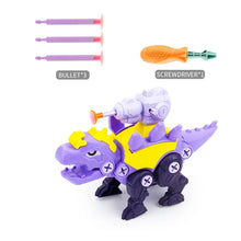 Load image into Gallery viewer, Children Dinosaurs Mount Constructor Model Set Montessori Kids Puzzles Screwdriver Tool Assembling Game Educational Toys for Boy
