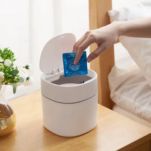 Load image into Gallery viewer, Mini Small Waste Bins Desktop Garbage Basket Home Table Plastic Trash Can Office Supplies Dustbins Sundries Barrel Box
