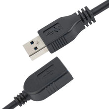 Load image into Gallery viewer, USB 3.0 Extension cable Short Super Speed USB 3.0 cord Extension USB 3.0 A male to A female 0.3M up to 5Gbps for Macs Windows
