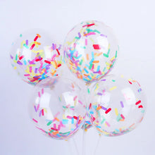 Load image into Gallery viewer, 10/20/30pcs 12inch Confetti Ice Cream Confetti Balloon Birthday Party  Baby Shower Wedding Christmas Decoration Scene Layout
