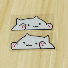 Load image into Gallery viewer, DXYMOO 1 Pair Cute Cat Car Stickers Waterproof Motocross Auto Truck Window Body Decal Reflective
