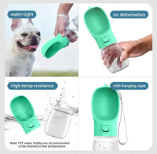 Load image into Gallery viewer, Portable Dog Water Bottle Dog Bowls For Small Large Dogs Cat Outdoor Leakproof Walking Drinking Bowls Puppy and Pets Supplies
