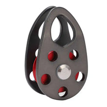 Load image into Gallery viewer, 20KN Rock Climbing Pulley Aluminum alloy Side Swing Pulley for Outdoor Activities
