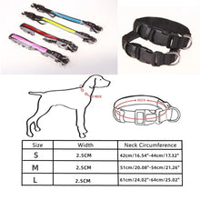 Load image into Gallery viewer, LED Luminous Dog Collar Adjustable Flashing USB Charging Glowing Collar Night Light Harness For Big Medium Small Dogs Pet Items
