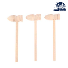 Load image into Gallery viewer, 1/5/10Pcs Wooden Hammer Mallet Carving Tool Leather Craft Jewelry Making Hammer Tool. Lightweight Design To Crack Cake, shell, Perfect For Lobster, Crab And Other Shellfish. SEDMECA EXPRESS. Hand Tools &amp; Equipments.
