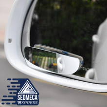 Load image into Gallery viewer, Blindspot mirrors will not affect the mirror reflection of the road, but also clearly see the existence of blind spots (horizontal or vertical views) of the security risks, improving driving safety. Sedmeca Express Personal Protective Equipment
