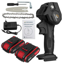 Load image into Gallery viewer, Mini chainsaw 1080W 4&quot; 88VF with 1/2 rechargeable battery

