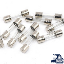 Load image into Gallery viewer, 10pcs Fast Quick Blow Glass Tube Fuse 5x20mm 250V 0.5A~30A
