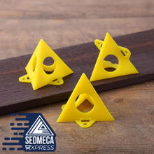 Load image into Gallery viewer, 10pcs Pyramid Stands Set Triangle Stands Paint Tool Triangle Paint Pads Feet for Woodworking Carpenter Accessories Paint Pads. Lightweight Design To Crack Cake, shell, Perfect For Lobster, Crab And Other Shellfish. SEDMECA EXPRESS. Hand Tools &amp; Equipments.

