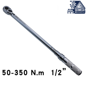 1/4 3/8 1/2 Square Drive Torque Wrench 0.5-500N.m Accuracy 3% Spanner Bi-directional Ratchet Wrench. Hand Tools & Equipments. Sedmeca Express.